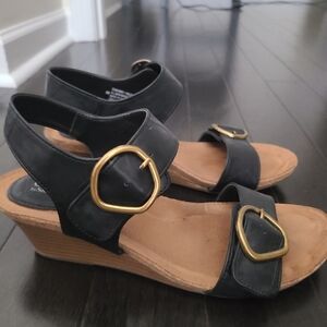 Eurosoft Valen Wedge Sandals Women's Size 8